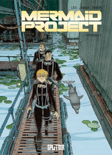 Buchcover und Innenansicht für das Buch: Mermaid Project