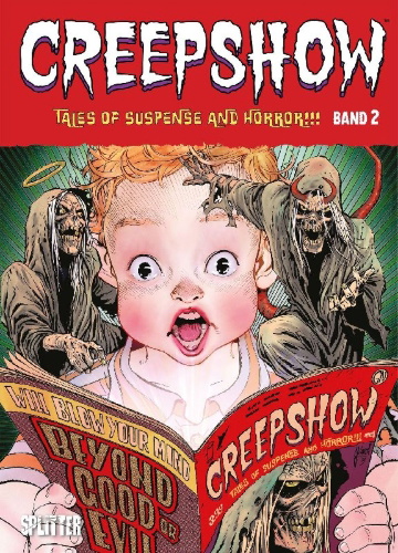 Buchcover und Innenansicht für das Buch: Creepshow. Band 2