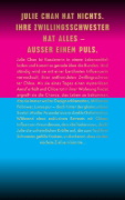 Buchcover und Innenansicht für das Buch: Julie Chan Is Dead