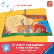 Buchcover und Innenansicht für das Buch: Mein Knuddel-Knautsch-Buch: robust, waschbar und federleicht. Praktisch für zu Hause und unterwegs