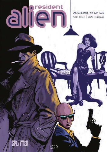 Buchcover und Innenansicht für das Buch: Resident Alien. Band 3