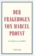 Buchcover und Innenansicht für das Buch: Le Questionnaire de Proust