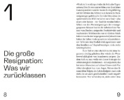 Buchcover und Innenansicht für das Buch: Wofür wir arbeiten