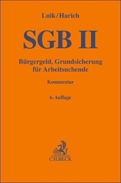 Buchcover und Innenansicht für das Buch: SGB II