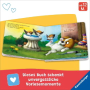 Buchcover und Innenansicht für das Buch: "Hallo, hier bin ich!", ruft der kleine Hund