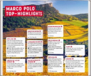 Buchcover und Innenansicht für das Buch: MARCO POLO Reiseführer Burgund