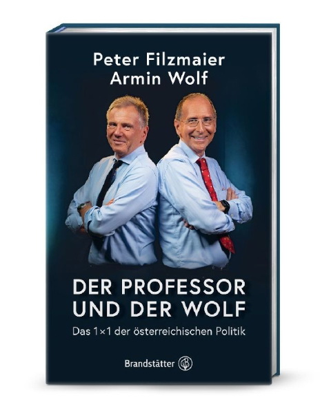 Buchcover und Innenansicht für das Buch: Der Professor und der Wolf