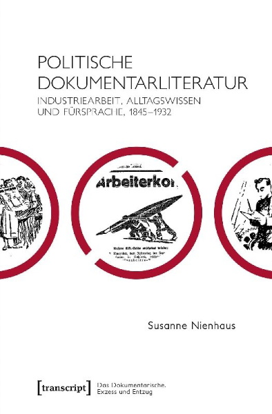 Buchcover und Innenansicht für das Buch: Politische Dokumentarliteratur
