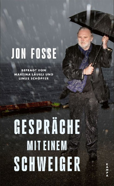 Buchcover und Innenansicht für das Buch: Gespräche mit einem Schweiger