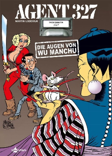 Buchcover und Innenansicht für das Buch: Agent 327. Band 11