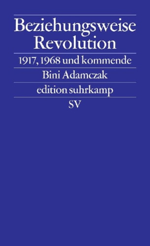 Buchcover und Innenansicht für das Buch: Beziehungsweise Revolution