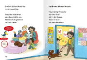 Buchcover und Innenansicht für das Buch: Leserabe 1. Lesestufe - Schulgeschichten mit Hund Floh