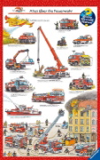Buchcover und Innenansicht für das Buch: Wieso? Weshalb? Warum?, Band 2: Alles über die Feuerwehr
