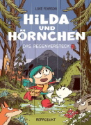 Buchcover und Innenansicht für das Buch: Hilda und Hörnchen