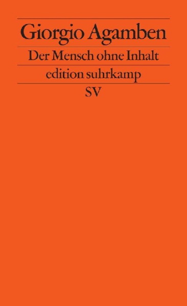 Buchcover und Innenansicht für das Buch: L'uomo senza contenuto