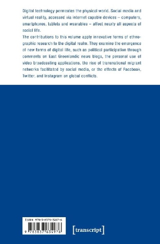 Buchcover und Innenansicht für das Buch: Digital Environments