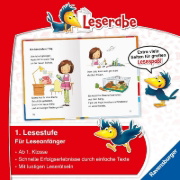 Buchcover und Innenansicht für das Buch: Leserabe - Sonderausgaben - Rabenstarke Schulgeschichten für Erstleser