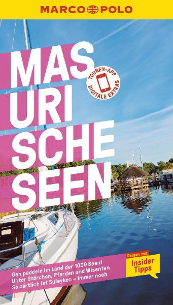 Buchcover und Innenansicht für das Buch: MARCO POLO Reiseführer Masurische Seen