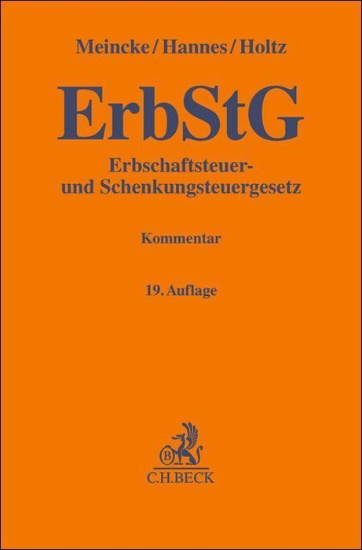 Buchcover und Innenansicht für das Buch: Erbschaftsteuer- und Schenkungsteuergesetz. ErbStG