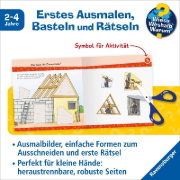 Buchcover und Innenansicht für das Buch: Wieso? Weshalb? Warum? junior AKTIV - Baustelle