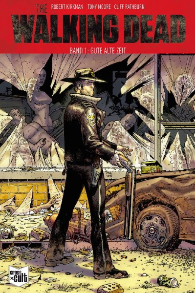 Buchcover und Innenansicht für das Buch: The Walking Dead 01