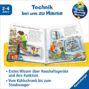 Buchcover und Innenansicht für das Buch: Wieso? Weshalb? Warum? junior, Band 76 - Bohrer, Lampe, Spülmaschine