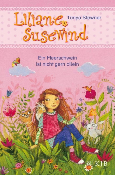 Buchcover und Innenansicht für das Buch: Liliane Susewind - Ein Meerschwein ist nicht gern allein