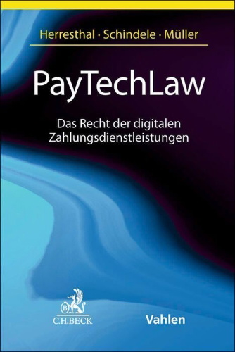 Buchcover und Innenansicht für das Buch: PayTechLaw