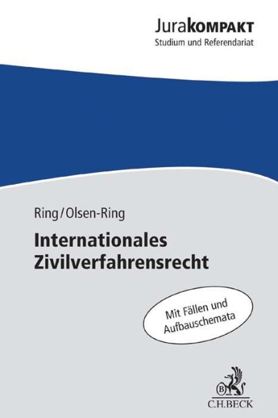 Buchcover und Innenansicht für das Buch: Internationales Zivilverfahrensrecht