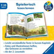 Buchcover und Innenansicht für das Buch: Wieso? Weshalb? Warum? Erstleser, Band 17 - Im Wald