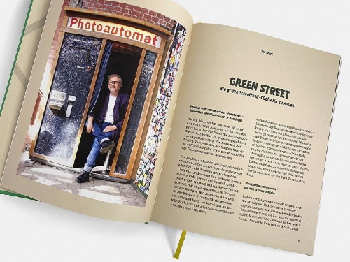 Buchcover und Innenansicht für das Buch: Green Street