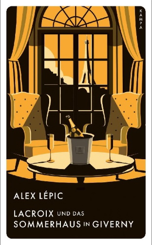 Buchcover und Innenansicht für das Buch: Red Eye / Lacroix und das Sommerhaus in Giverny
