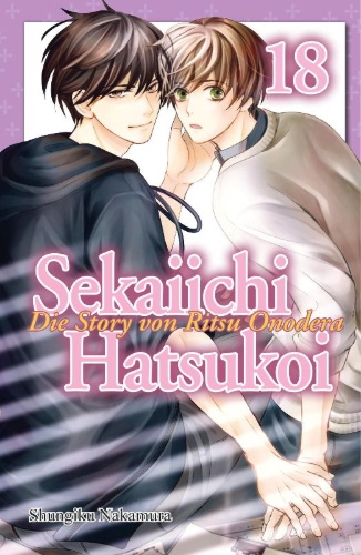 Buchcover und Innenansicht für das Buch: Sekaiichi Hatsukoi