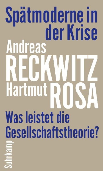 Buchcover und Innenansicht für das Buch: Spätmoderne in der Krise