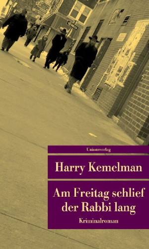 Buchcover und Innenansicht für das Buch: Friday the Rabbi Slept Late