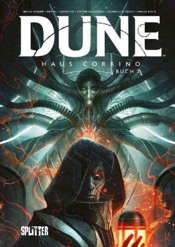 Buchcover und Innenansicht für das Buch: Dune. House Corrino 2