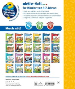 Buchcover und Innenansicht für das Buch: Wieso? Weshalb? Warum? aktiv-Heft: Tiere der Welt