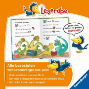 Buchcover und Innenansicht für das Buch: Leserabe Sonderausgaben - Ritter- und Drachengeschichten zum Lesenlernen