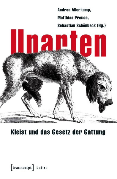Buchcover und Innenansicht für das Buch: Unarten