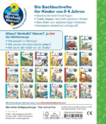 Buchcover und Innenansicht für das Buch: Wieso? Weshalb? Warum? junior, Band 74 - Die Müllfahrzeuge