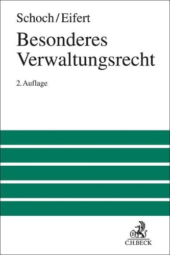 Buchcover und Innenansicht für das Buch: Besonderes Verwaltungsrecht