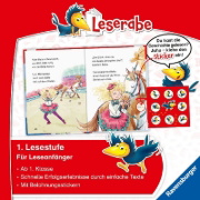 Buchcover und Innenansicht für das Buch: Pferdegeschichten - Leserabe ab 1. Klasse - Erstlesebuch für Kinder ab 6 Jahren