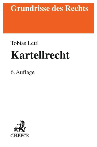 Buchcover und Innenansicht für das Buch: Kartellrecht