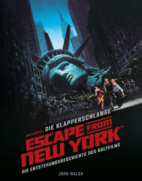 Buchcover und Innenansicht für das Buch: Die Klapperschlange - Escape from New York