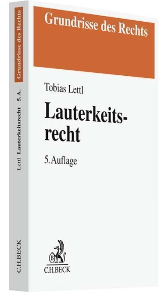Buchcover und Innenansicht für das Buch: Lauterkeitsrecht
