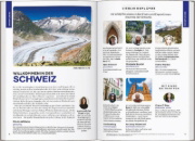 Buchcover und Innenansicht für das Buch: LONELY PLANET Reiseführer Schweiz