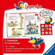 Buchcover und Innenansicht für das Buch: Leserabe 1. Lesestufe - Fußballgeschichten