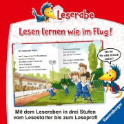 Buchcover und Innenansicht für das Buch: Leserabe 1. Lesestufe - Fußballgeschichten
