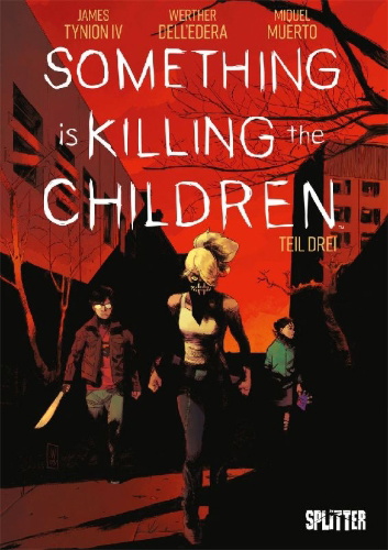 Buchcover und Innenansicht für das Buch: Something is killing the Children. Band 3