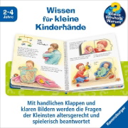 Buchcover und Innenansicht für das Buch: Wieso? Weshalb? Warum? junior, Band 12: Unser Baby